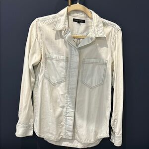 Banana Republic Light Blue Denim Button Down Shirt
